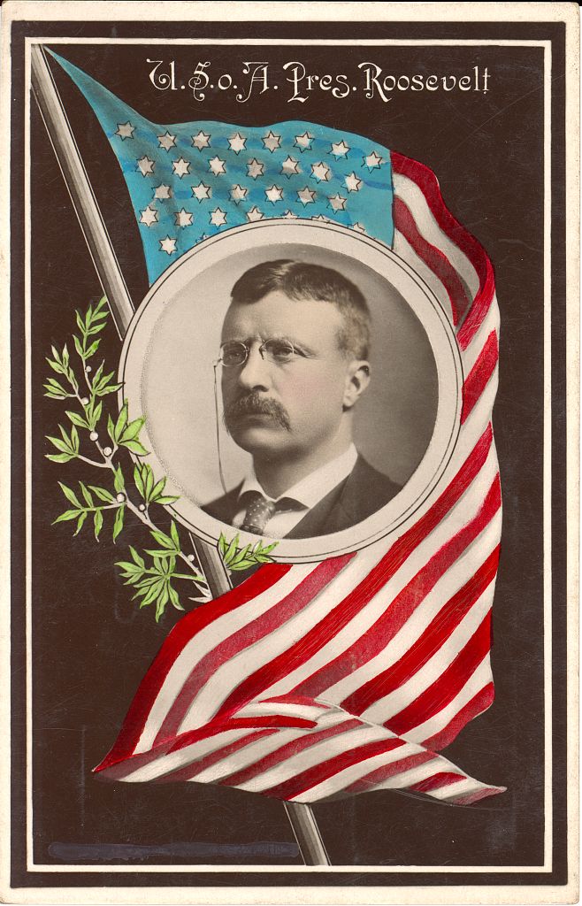 Teddy Roosevelt Amid Flags Gettysburg Flag Works Bloggettysburg Flag Works Blog