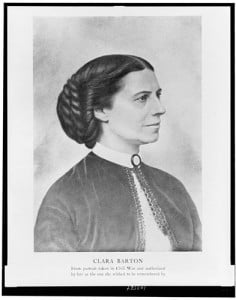 Clara Barton around 1865. (Library of Congress)