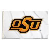 Oklahoma State Cowboys Outdoor Flag - White