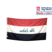 Flagge des Irak: Bedeutung und Geschichte - Flags-World
