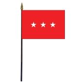 3 Star Air Force Lt. General Outdoor Flag