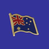 Australia Lapel Pin (Single Waving Flag)