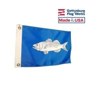 Striped Bass Flag - 12x18"