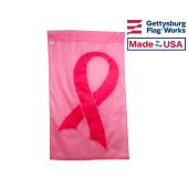 Pink Ribbon Motorcycle Flag