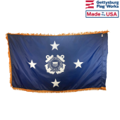 Coast Guard Admiral (4 star) Officer Indoor Flag - Choose Options