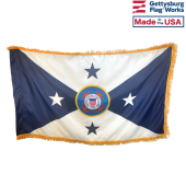 Coast Guard Vice Commandant Officer Indoor Flag - Choose Options