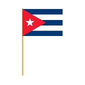 Cuba Stick Flag