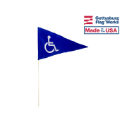 10x15" Handicap Flag w/ Whiprod