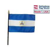 Nicaragua Stick Flag