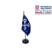 4x6" Quartermaster Stick Flag 