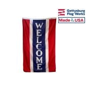 Vertical Welcome Banner