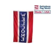 Patriotic Vertical Welcome Banner