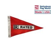 12x18" R-Rated Boat Flag