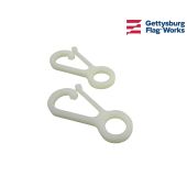  NQ Flag Pole Clip Snap Hooks Durable Nylon Flag Clips Flag  Pole Accessory - Attach Flags Hooks to Halyard Rope and Buckle The Flag  (Pack of 8) : Patio, Lawn & Garden