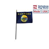 Montana State Stick Flag - 4x6"