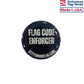 The Flag Code Enforcer Pin