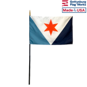 New Syracuse Stick Flag
