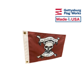 Red Beatings Pirate Flag