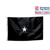 Space Force 1 star officer outdoor flag