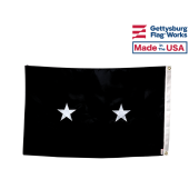 Space Force 2 star officer outdoor flag