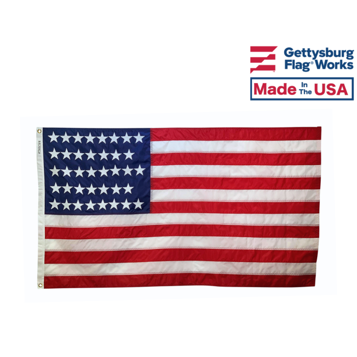 Historical American 38 Star Flag