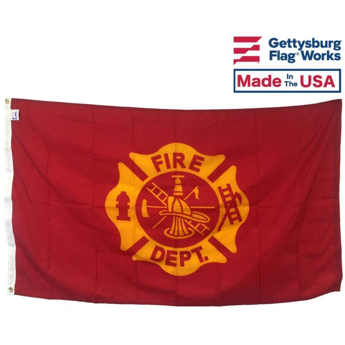 firefighter boat flag