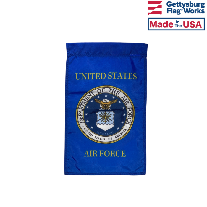 Air Force Emblem Garden Flag