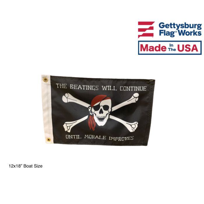 Wife On Board Boat Flag Outdoor 12×18″ Nylon Printed Made in USA