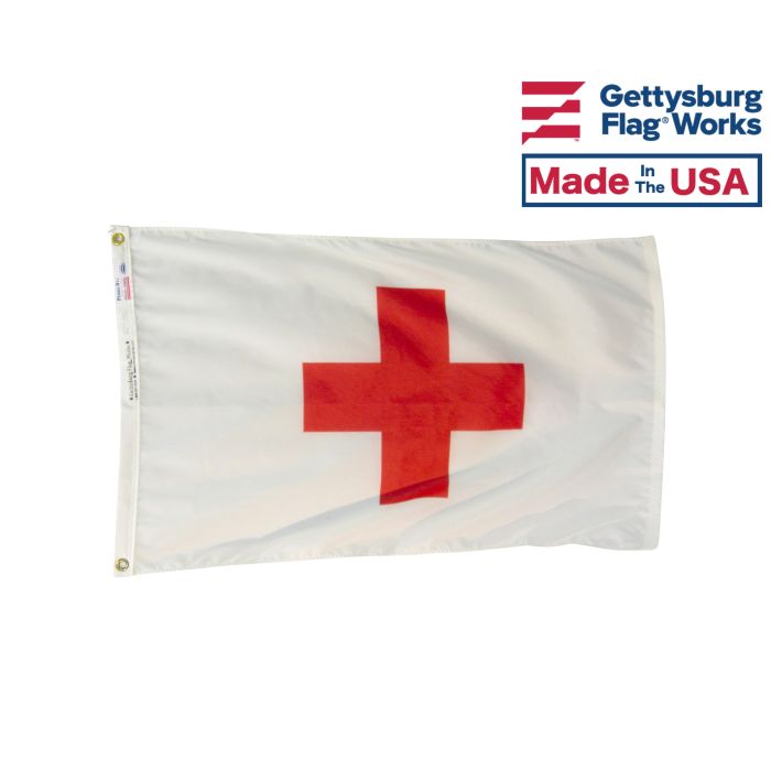 Red Cross Flag - Emergency Services Flags - Civil Service Flags - Flags