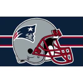 New England Patriots New Helmet Grommet Pole Flag