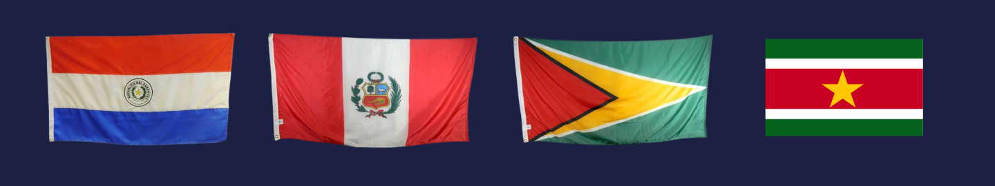 Flags of South American countries