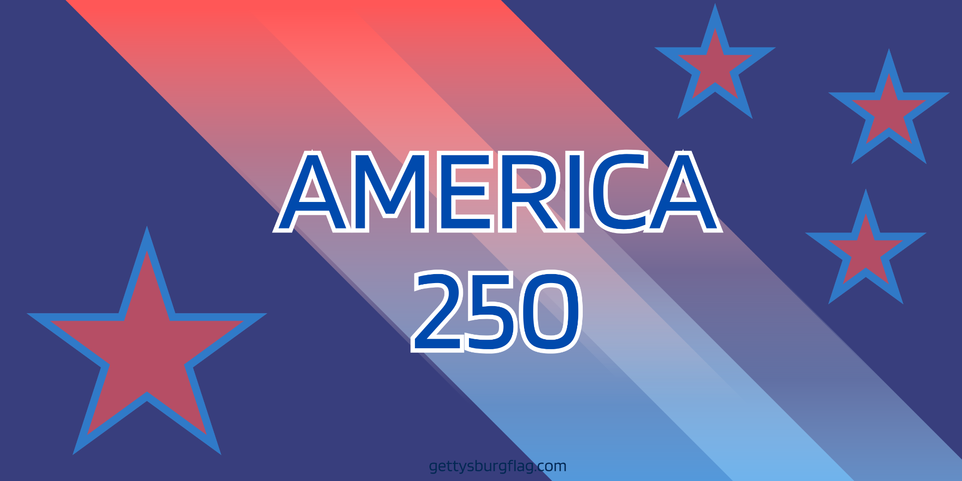 America 250 graphic