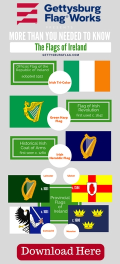 Flag of Ireland Infographic