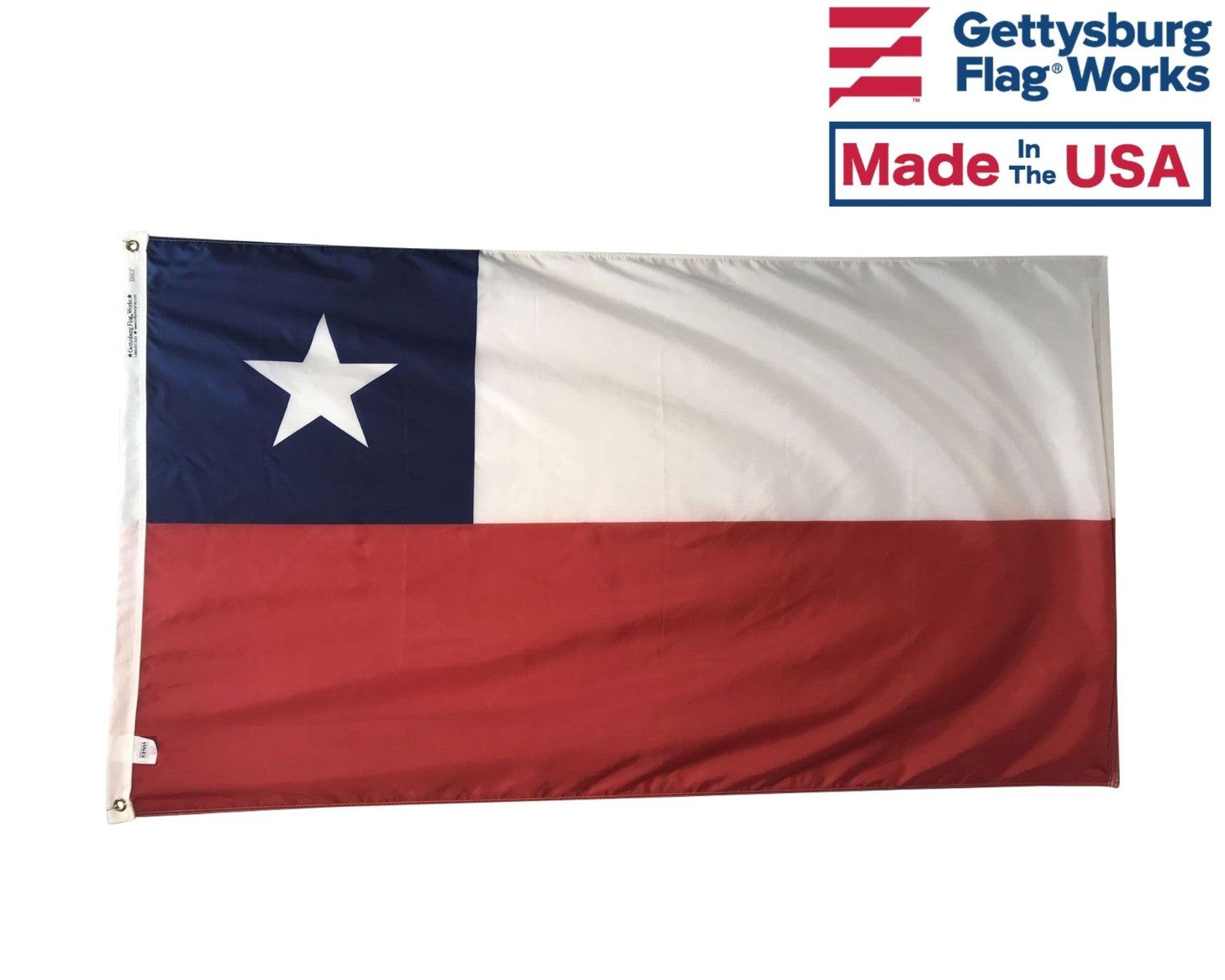 Chile flag for sale by Gettysburg Flag Works